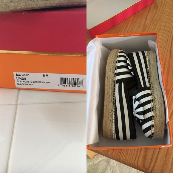 𝅺🌺 HOST PICK 🌺 Authentic Kate Spade leather espadrilles - Picture 8 of 8